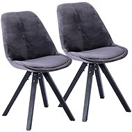 Jídelní židle SCANDINAVIA PREMIUM VELVET, set 2 ks - Jídelní židle