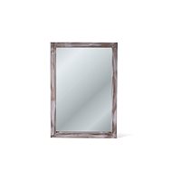Nástěnné zrcadlo WALL, hnědá, 86 x 60 x 4 cm - Mirror