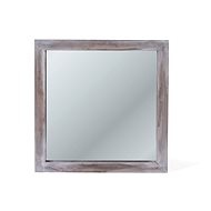 Nástěnné zrcadlo DIA, hnědá, 60 x 60 x 4 cm - Mirror