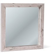 Nástěnné zrcadlo DIA, béžová, 60 x 60 x 4 cm - Zrcadlo
