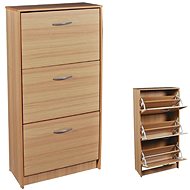 Botník SHOE CABINET výklopný, dekor dub sonoma - Botník