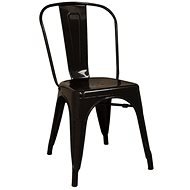 Kovová židle RELIX černá - Jídelní židle