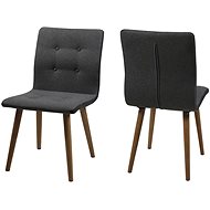 Dining chair Fredy (SET 2 pcs) gray - Dining Chair