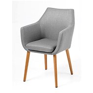 Marte Conference Chair with Armrests Grey - Conference Chair 