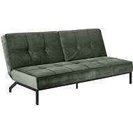 Peggy sofa with folding backrest, 198 cm, green - Couch