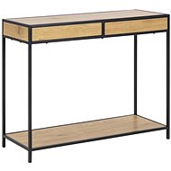 Seashell Storage/Console Table, 100cm, Oak - Side Table