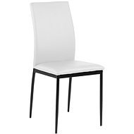 Stolička Demina biela PU - Jedálenská stolička