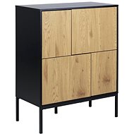 Cabinet with Seashell door, 103 cm, oak - Cabinet