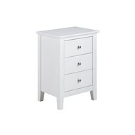 Lonny Side Table, 62.8cm, White - Night Stand