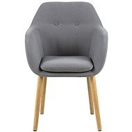 Conference Chair with Milla Armrests, Grey - Conference Chair