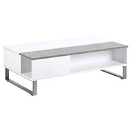 Coffee table Keyon, 110cm, Oak/White - Coffee Table