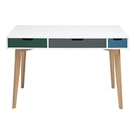 Work table with Sissy drawers, 120 cm - Desk