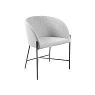 Maura armchair, gray - Armchair