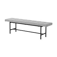 Dining bench Deph, 160 cm, gray - Bench