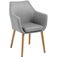 Conference Chair with Armrests Marte B Grey - Dining Chair