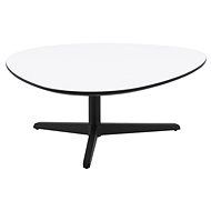 Baddy Coffee Table, 84cm, White/Black - Coffee Table