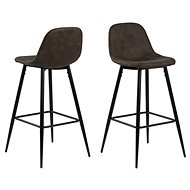 Wanda bar stool (SET 2 pcs), brown - Bar Stool
