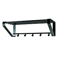 Harlem Coat Hanger with Shelf, 65cm, Black - Coat Hanger