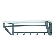Wall Hanger with 5 Barth Hooks, 70cm - Coat Hanger