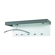 Wall Hanger with 5 Benny Hooks, 70cm - Coat Hanger
