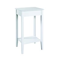 Ross Side Table, 76cm, White - Side Table