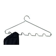 Lisa Coat Shelf, 55cm, Silver - Coat Hanger
