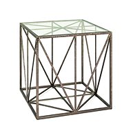 Darrel Conference Table, 50cm, Antique Bronze - Coffee Table