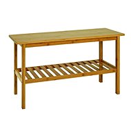Piper Bench with Shelf, 47cm, Bamboo - Bench