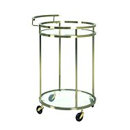 Corey Serving Table, 75cm, Bronze - Food Serving Trolley