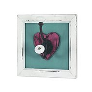 Hearty Wall hanger, 18cm, white - Coat Hanger