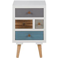 Thess Bedside Table with Drawers, 59cm - Night Stand