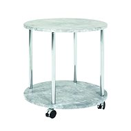 Side table Keith II, 45 cm, concrete - Side Table
