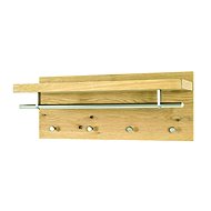 Coat Hanger with Kirk Shelf, 30cm, Oak - Coat Hanger