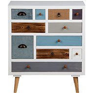 Design Scandinavia Thess Chest of 11 Drawers, 81cm - Chest of Drawers