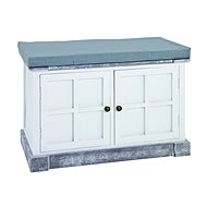 Eddy Bench, 70cm, White - Bench