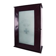 Harp wall cabinet, 62 cm, brown - Cabinet