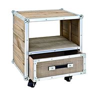 Bedside table Gerda, 50 cm, pine - Night Stand