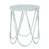Armin Side Table, 45cm, White - Side Table