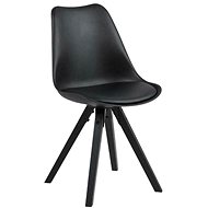 Dining chair Damian (SET 2 pcs), black - Dining Chair