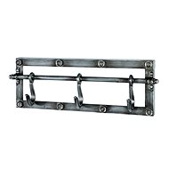 Trident Coat Hanger with 3 Hooks, 15cm, Anthracite - Coat Hanger