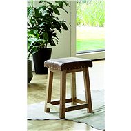 Osbert Chair, 50cm, Brown - Stool