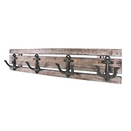 Ditro Wall Rack, 66cm, Brown - Coat Hanger