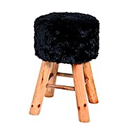 Nova I. Stool, 45cm, Solid/Black - Stool
