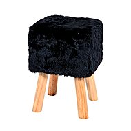 Chair Nova II., 45cm, Solid/Black - Stool