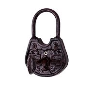 Locker Wall Hanger, 15cm, Brown - Coat Hanger