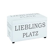 Liebna Bench, 65cm, White/Copper - Bench