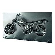 Morton I. Wall Hanger, 35cm, Dark Chrome - Coat Hanger