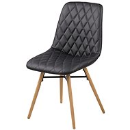 Dining chair Filip (SET 2 pcs), black - Dining Chair
