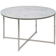 Alma Round Coffee Table, 80cm, Chrome - Coffee Table