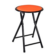 Rung Stool, 45cm, Orange - Stool